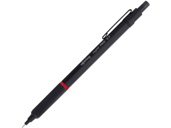 Rotring 1904258, Sort, Metall, HB, 0,5 mm