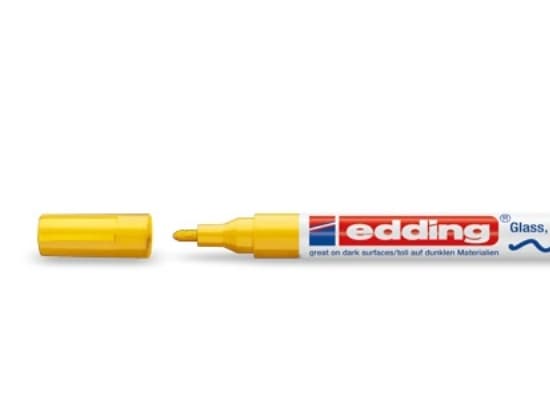 edding 751 paint - Markør - permanent - gul - pigmentblæk - 1-2 mm