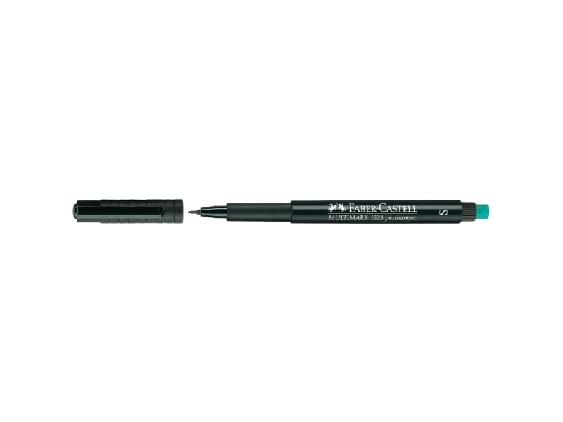 Permanent marker Faber-Castell, multi, superfine, sort
