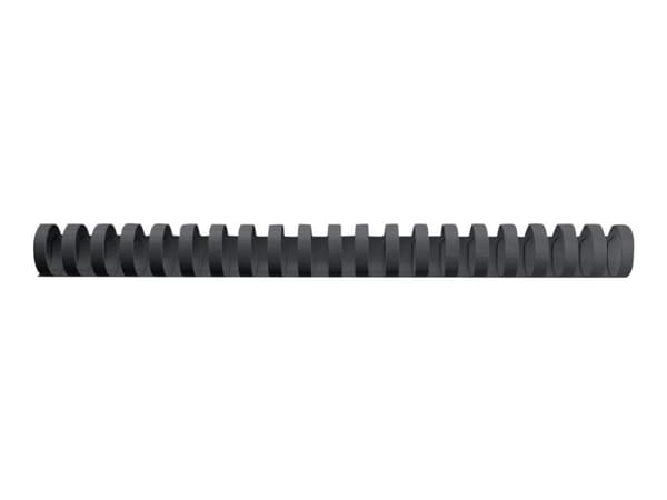 GBC CombBind - 16 mm - 21 ringar - A4 (210 x 297 mm) - 145 ark - svart - 100 stk plastbindningskam - för P/N: 2101435, 4400399, IB271106, IB271717