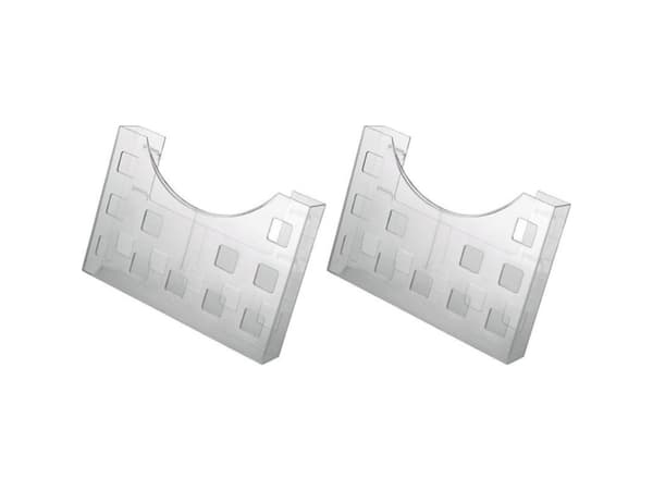 Helit the grid H6102602 Broschyrhållare Tydlig A5 liggande, 2 x A6 Antal fack 1 2 st 2 st 2 st 2 st (B x H x D) 240 x 170 x 40 mm