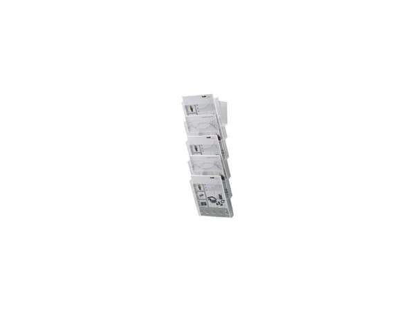 Helit H61031, Isopor, Gjennomsiktig, A4, 250 mm, 150 mm, 574 mm
