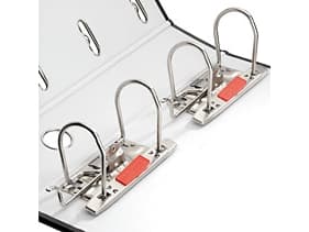 Herlitz maX.file protect - Spakbågesfil - ryggbredd: 70 mm - för A4, A5 - svart