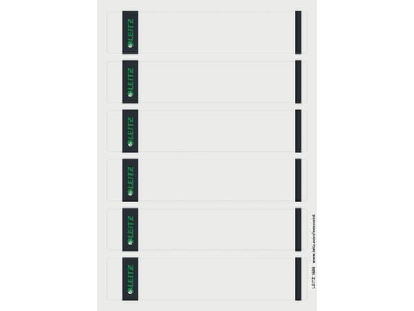 Leitz 16862085, Harmaa, Suorakulmio, Rengaskansio, Paperi, 80 g/m², 39 mm
