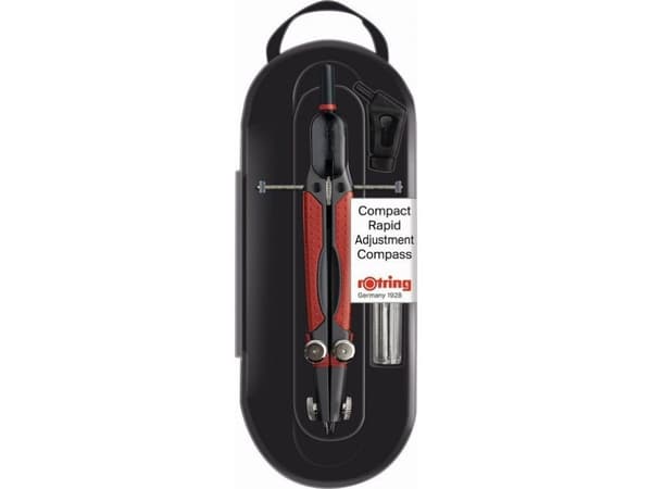 Rotring S0676580, Svart, Rustfritt stål, 36 cm, 17 cm, 141 g