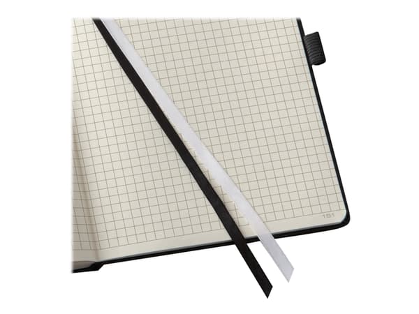 Sigel Conceptum Classic - Anteckningsblock - fodralbunden - 213 x 295 mm - 194 sidor - sämskskinnspapper - fyrkantig - svart skydd