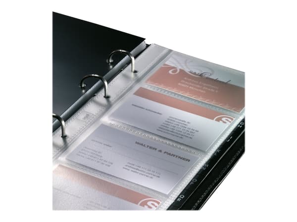 Sigel Torino, Nahka, Musta, 160 korttia, 90 x 58 mm, 275 mm, 35 mm