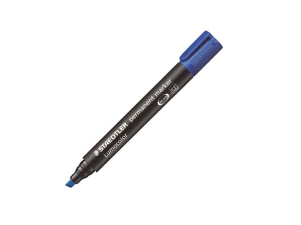 STAEDTLER Lumocolor - Markør - permanent - blå - 2-5 mm