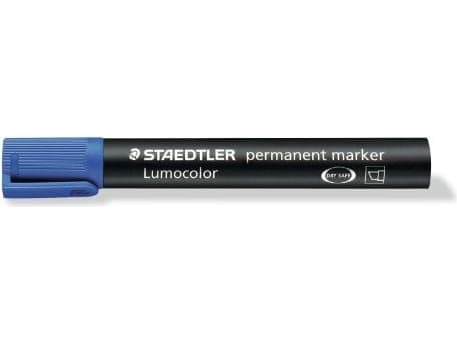 STAEDTLER Lumocolor - Markør - permanent - blå - 2-5 mm