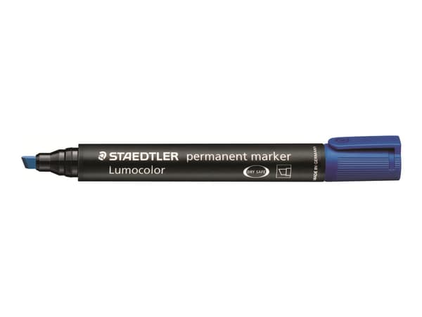 STAEDTLER Lumocolor - Markør - permanent - blå - 2-5 mm
