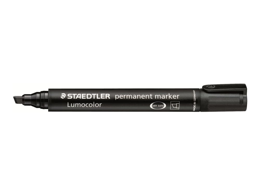 Marker Lumocolor 350-9 permanent sort 2-5mm (10 stk.)
