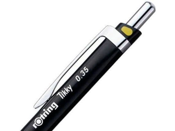 Rotring 1904694, Sort, Plast, HB, 0,35 mm, Fiksert