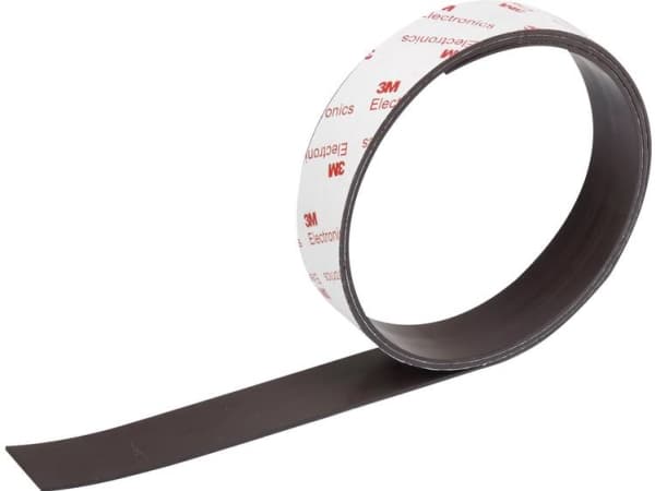 TOOLCRAFT 92013c159 Magnetband antracit (L x B) 1 m x 25 mm 1 st