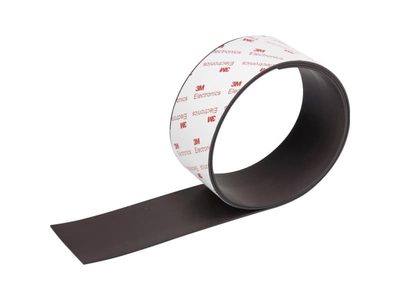 TOOLCRAFT 92013c160 Magnetklæbebånd Antracit (L x B) 1 m x 50 mm 1 stk