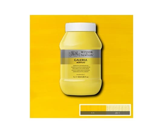 Galeria Acrylic 1L Cad Yel Medium Hue 120
