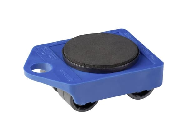 Meister Werkzeuge 0820009 Transportrullevogn Plastic Bæreevne (max.): 150 kg 106 mm x 75 mm x 38 mm
