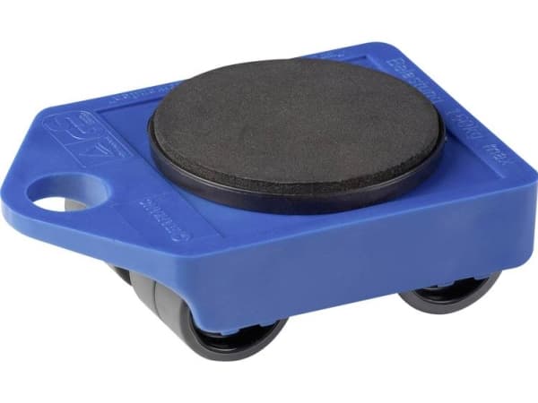 Meister Werkzeuge 0820009 Transportrullevogn Plastic Bæreevne (max.): 150 kg 106 mm x 75 mm x 38 mm