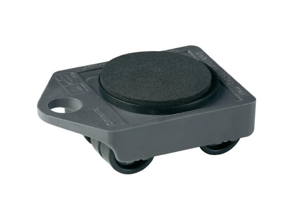 Meister Werkzeuge 0820010 Transportrullevogn Plastic Bæreevne (max.): 150 kg 106 mm x 75 mm x 38 mm