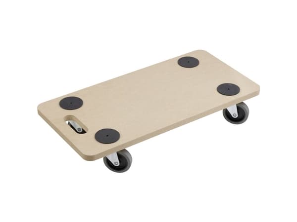 Meister Werkzeuge 0821300 Platformsvogn MDF Bæreevne (max.): 200 kg 110 mm Antal hjul 4