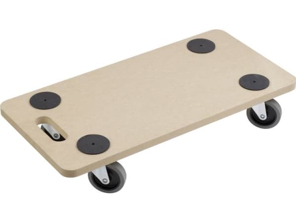 Meister Werkzeuge 0821300 Platformsvogn MDF Bæreevne (max.): 200 kg 110 mm Antal hjul 4
