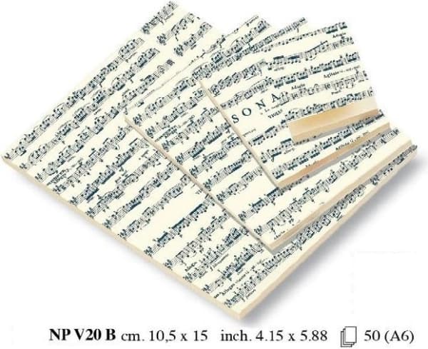 Rossi Decorative notebook A6 BR NP V20B