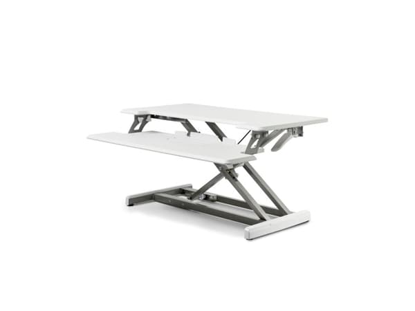 Steppie Desk Riser - höj- och sänkbart bord, vitt