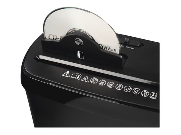 Hama Basic S8CD - Dokumentförstörare - remsskuren - 6 mm - P-2, T-1
