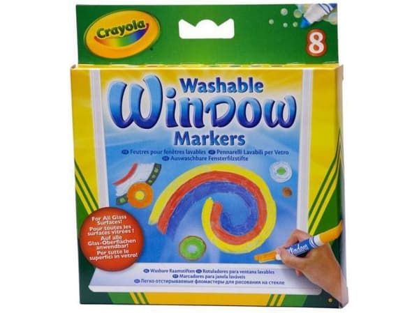 Crayola 58-8165, 8 väriä, Multi, Monivärinen, Pyöreä, Yhdysvallat, 3 vuosi/vuosia