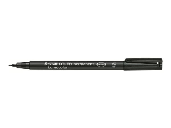 STAEDTLER Lumocolor 317 - Markør - permanent - svart - 1 mm - medium