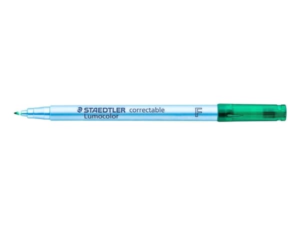 Staedtler Lumocolor 305, Hienojakoinen, 1 väriä, Vihreä, 0,6 mm, Vesipohjainen muste
