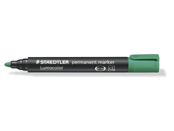 STAEDTLER Lumocolor 352 - Markør - permanent - grønn - 2 mm