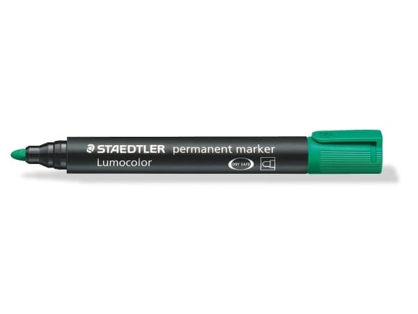 STAEDTLER Lumocolor 352 - Markør - permanent - grønn - 2 mm