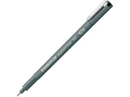 STAEDTLER pigment liner - Fineliner - svart - fargeblekk - 0.2 mm
