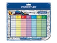 STAEDTLER Lumocolor 641 SP W - Timetable - veggfeste - ukesopplegg