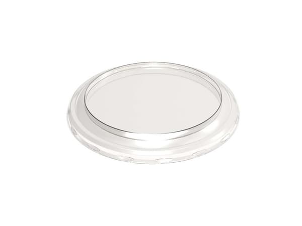 Låg t/ plastbricka rund klar Ø127x12mm Apet 684 st/balja - (684 st.)