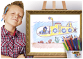 Miniatyrbilde 4 av 5: BIC KiDS ecolutions EVOLUTION - Fargeblyant - assorterte levende farger (en pakke 12)