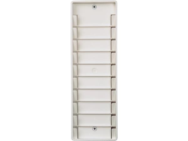 Reiner SCT 2749600-920, Hvit, 10 kort, 100 mm, 12 mm, 300 mm