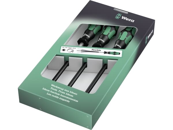 Wera 05135311001, 315 mm, 160 mm, 45 mm, 440 g, 3 stykker, Tsjekkisk Republikk