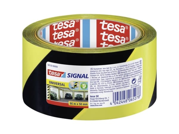Tesa Signal Universal - Merkintäteippi - 50 mm x 66 m - polypropeeni - lajittelu, gul