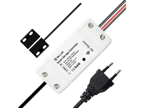 Tellur TLL331171, Ledning & Trådløs, 802.11b, 802.11g, Wi-Fi 4 (802.11n), WEP, WPA, WPA-PSK, WPA2, WPA2-PSK, Hvit, Android, iOS, AC