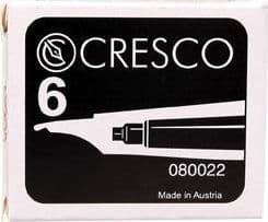 Cresco Naboje Cresco do pióra sort pudełko 6 szt. (080022)