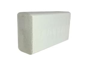 Håndklædeark Papernet Standard Z-Fold 1-lag L24xB20.3xD8cm Genbrug Hvid,20 pk x 250 stk/krt