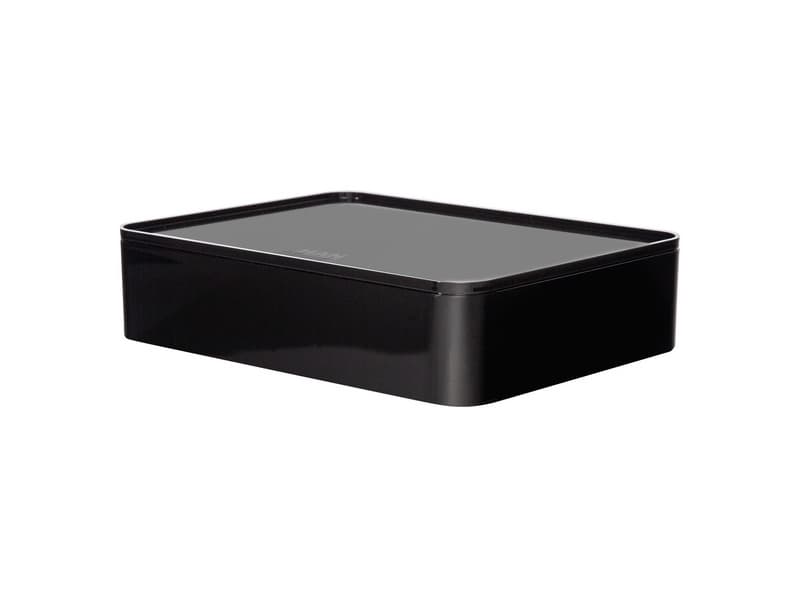 HAN 1110-13, 1 låda/lådor, akrylnitrilbutadienstyren, svart, 1 st, 260 mm, 195 mm