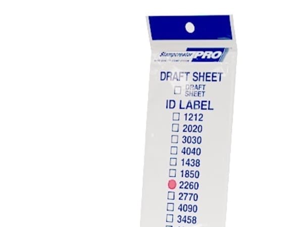 Brother id2260 - 22 x 60 mm 12 etikett(er) stempel-ID-etiketter - for StampCreator PRO SC-2000, PRO SC-2000USB