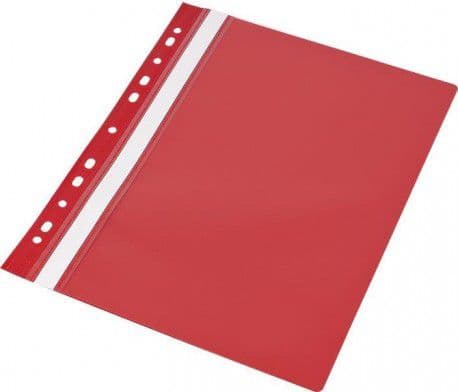 Panta Plast A4 PP with europerforation red (20 pieces) (195872)