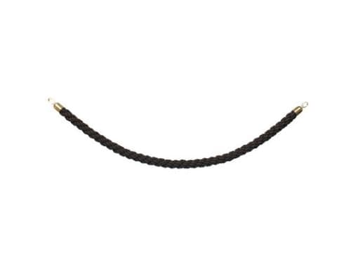 Securit® Classic Gold reb sort med kliklås i rustfrit stål