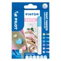 Miniatyrbilde 1 av 3: Pilot Pintor Pastel, 6 stykker, Blå, Grønn, Rosa, Fiolett, Hvit, Gult, Projektil spiss, Assorterte farger, Rund, 2,9 mm