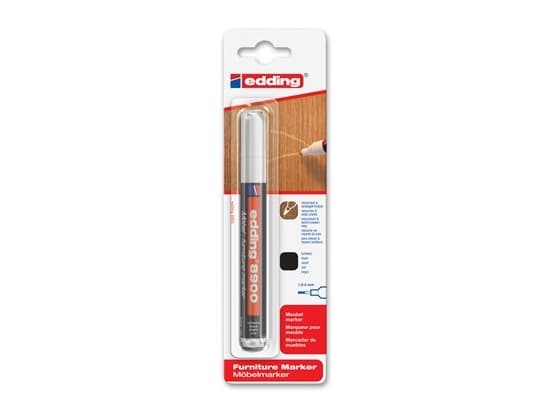 Edding 8900 Furniture Marker Sort / møbel rep. Pen