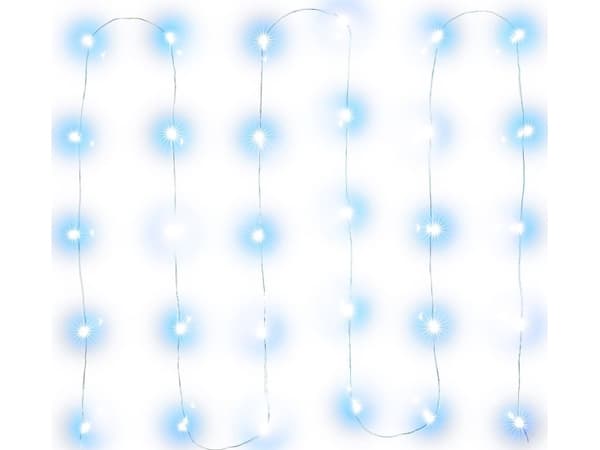 Dekoracja światnica Retlux RETLUX - RXL 258 Julepynt 30LED, nano, lengde 3m+forsyning 0,3m, 3x AA, farge kaldhvit