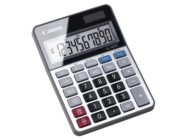 Canon LS-102TC - Skrivbordskalkylator